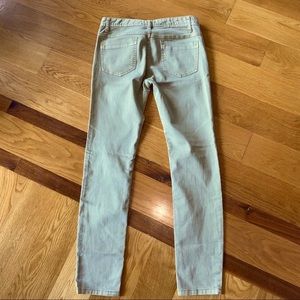 Free People Khaki Jeans 29 x 32 Stretch skinny leg - actual 31 x 32 Nice!